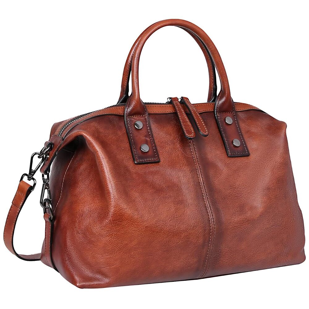 Satchel Bags Retro Leather Purses for Women Handbags Shoulder Bags Luxury